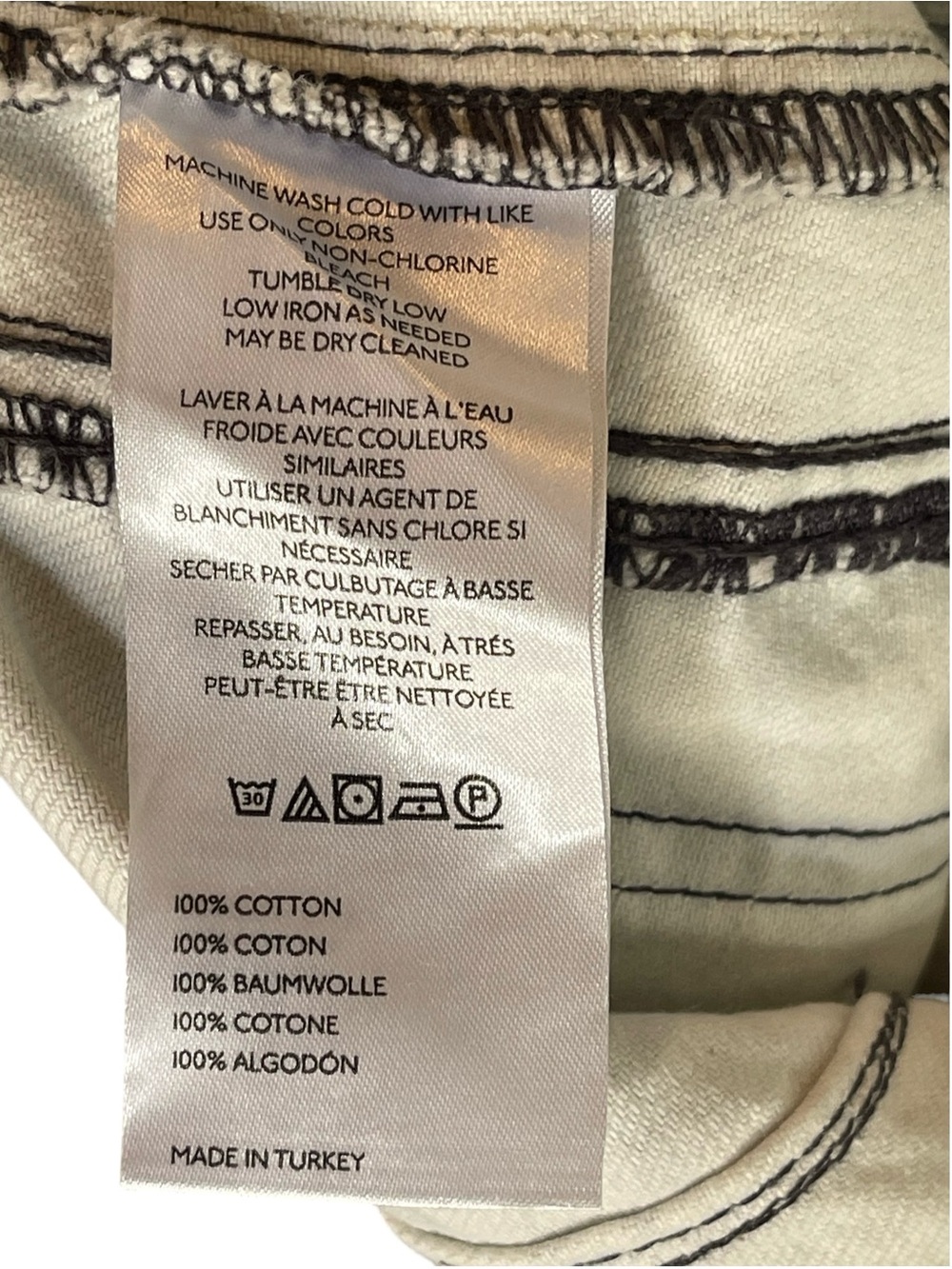 Free People We The Free Good Luck Printed Barrel Pants - Picture 6 of 8